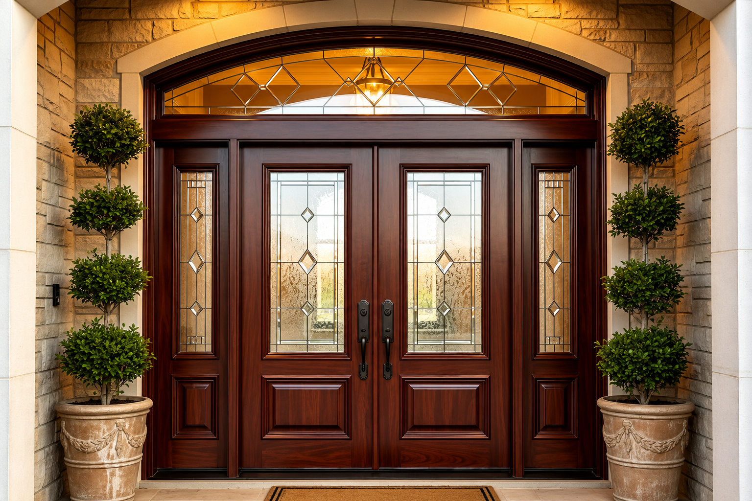 Custom door showcase